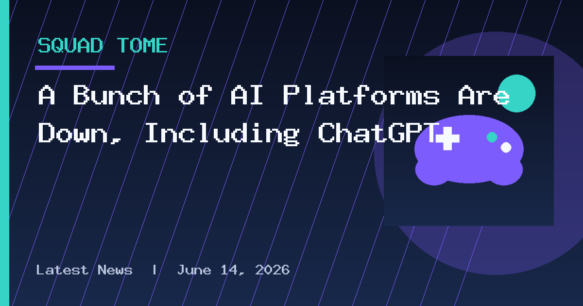 A Bunch of AI Platforms Are Down, Including ChatGPT