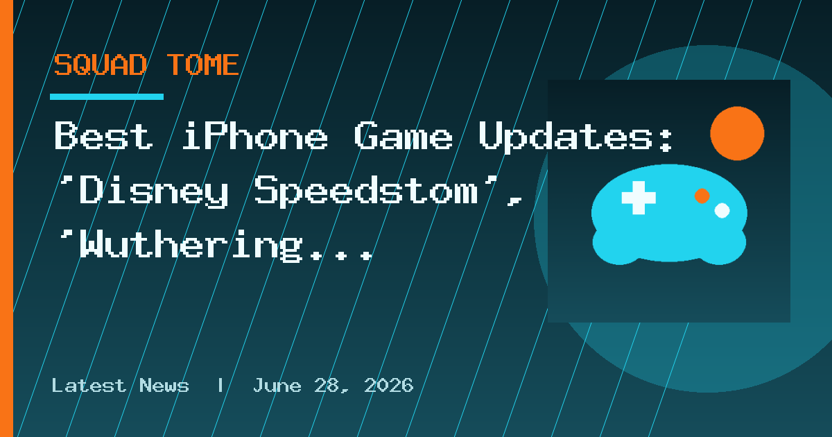 Best iPhone Game Updates: ‘Disney Speedstom’, ‘Wuthering Waves’, ‘Gardenscapes