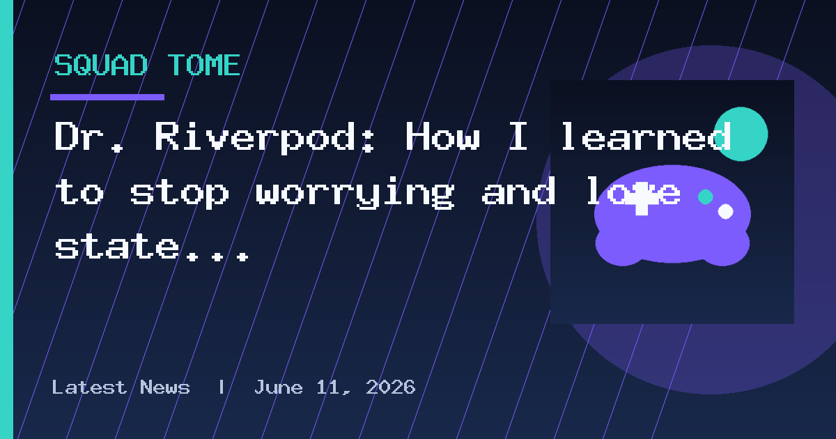 Dr. Riverpod: How I learned to stop worrying and love state management