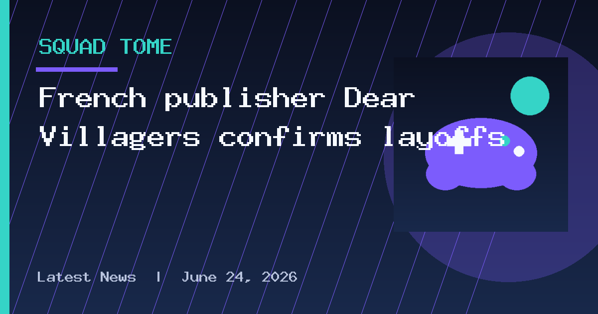French publisher Dear Villagers confirms layoffs