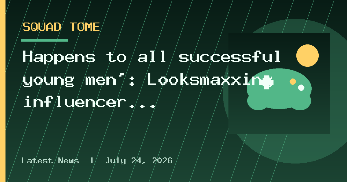 Happens to all successful young men’: Looksmaxxing influencer Clavicular