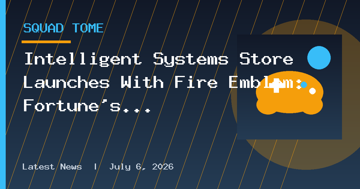Intelligent Systems Store Launches With Fire Emblem: Fortune’s Weave