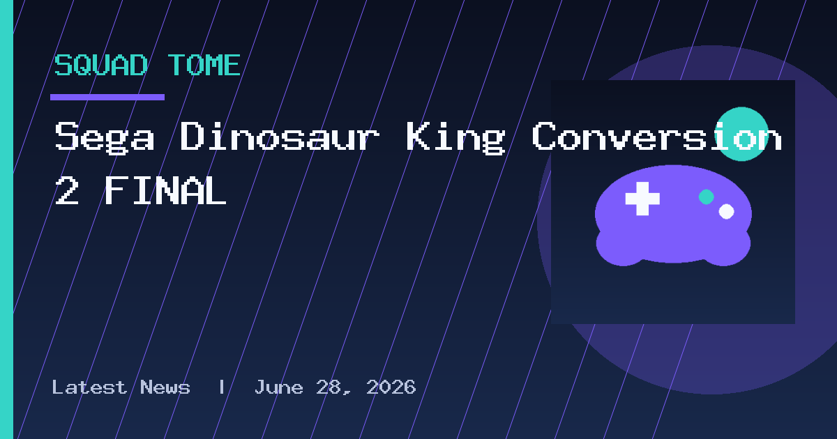 Sega Dinosaur King Conversion 2 FINAL