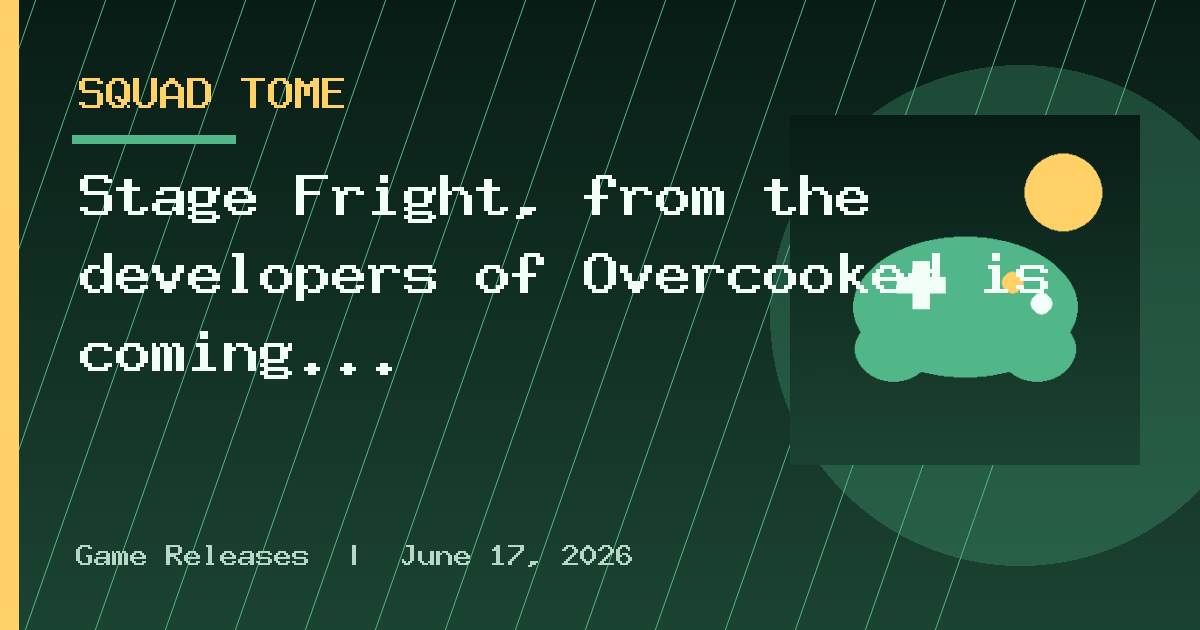 Stage Fright, from the developers of Overcooked is coming to Switch & Switch 2