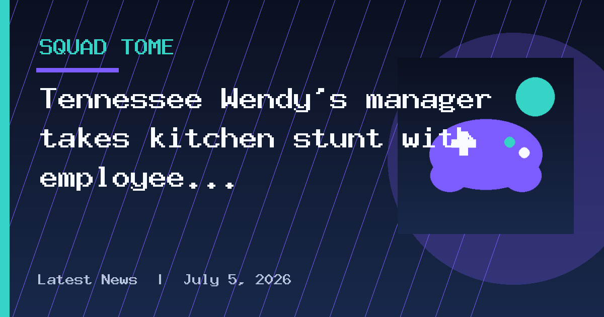 Tennessee Wendy’s manager takes kitchen stunt with employee too far, then ends